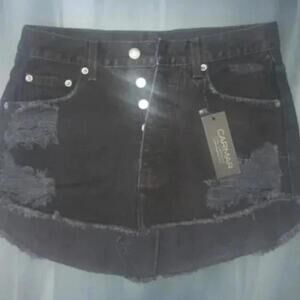 Carmar denim skirt